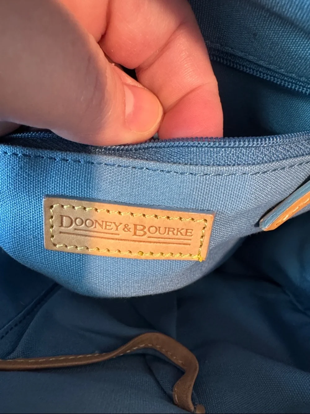 SOLD - Dooney & Bourke Pink Multicolor Logo Mini Satchel - Picture 10 of 10